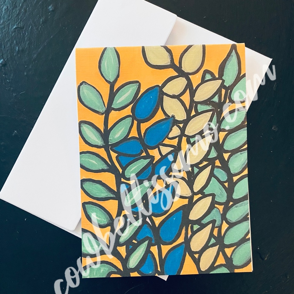 8 happy, pop-art note cards created from prints of my artwork!